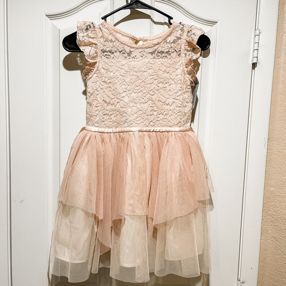 Cat & Jack Target Baby Pink DRESS M 7/8 NWT
